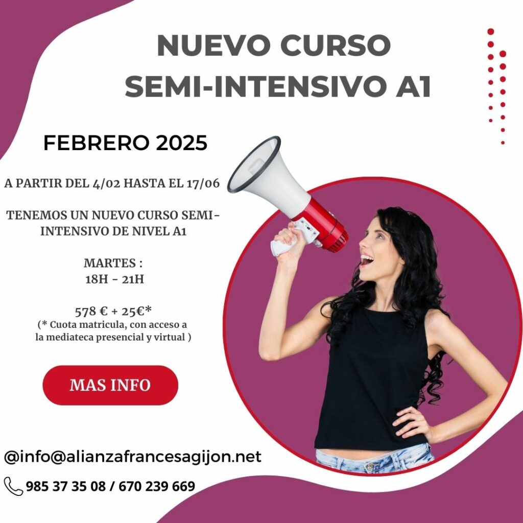 NUEVO CURSO SEMI-INTENSIVO NIVEL A1